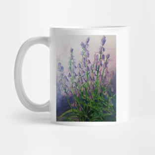 Bluebells watercolour painting Mug